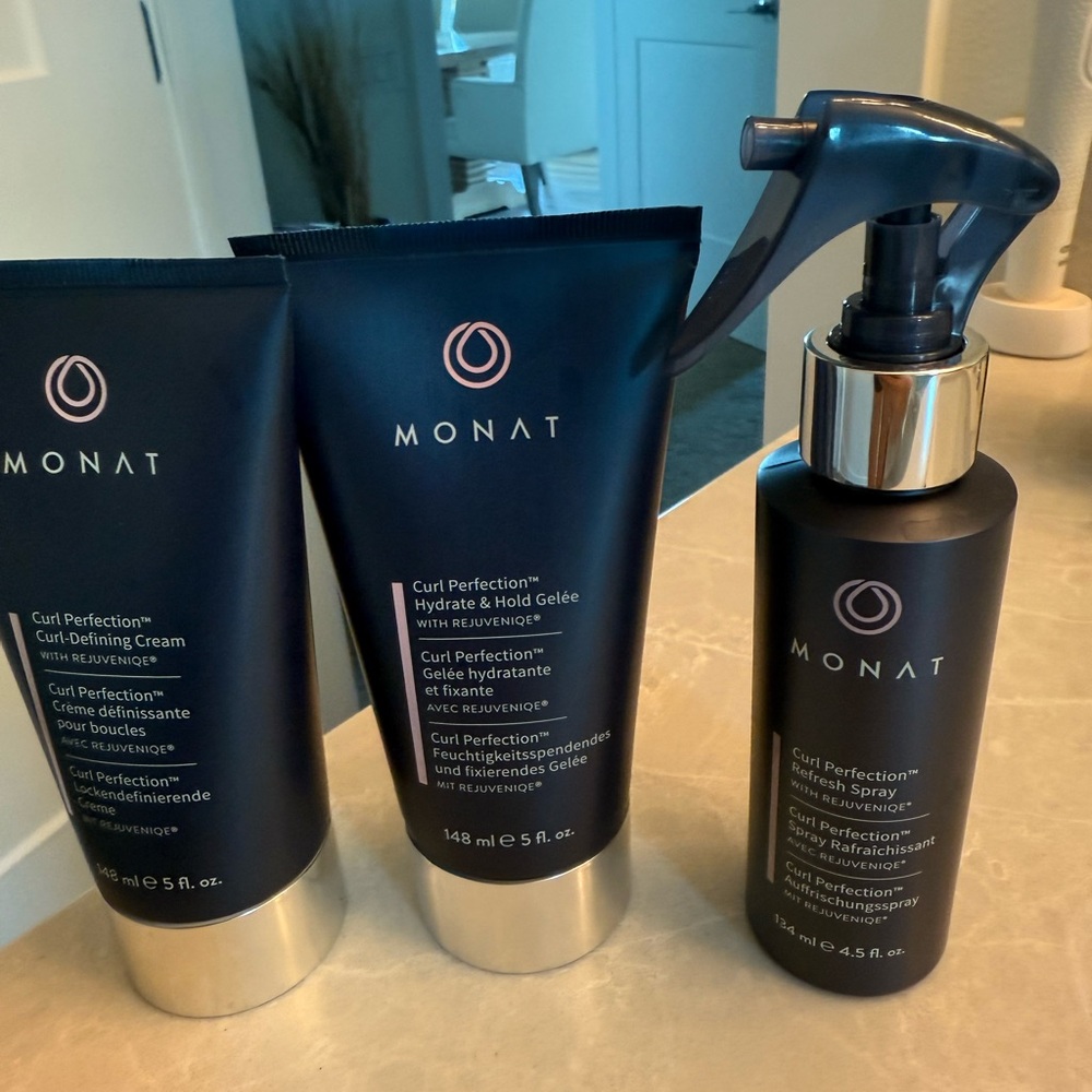 MONAT Curl Perfection Hair Styling Set - Black
